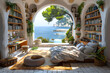 © Creative Valley - Stylish Bedroom with Panoramic Sea Views in Amalfi, Italy