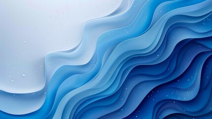 Poster - An abstract background pattern with shades of blue gradients.