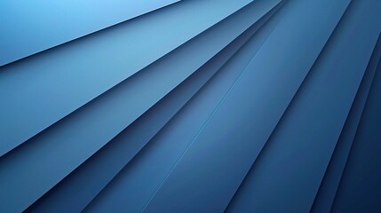 Wall Mural - abstract blue geometric forms as a background