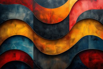 Poster - abstract art textured background wallpaper pattern design colorful graphic grunge paint illustration