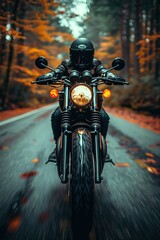 Wall Mural - motorcycle motorbike bike road speed rider ride transportation freedom travel sunset biker vehicle asphalt