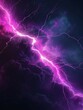 Electric Lightning Bolts Zigzagging Across a HighContrast Background An Abstract Minimalist Digital Art Portrayal of Electric Energy