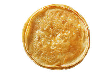 Pancakes isolated on transparent background