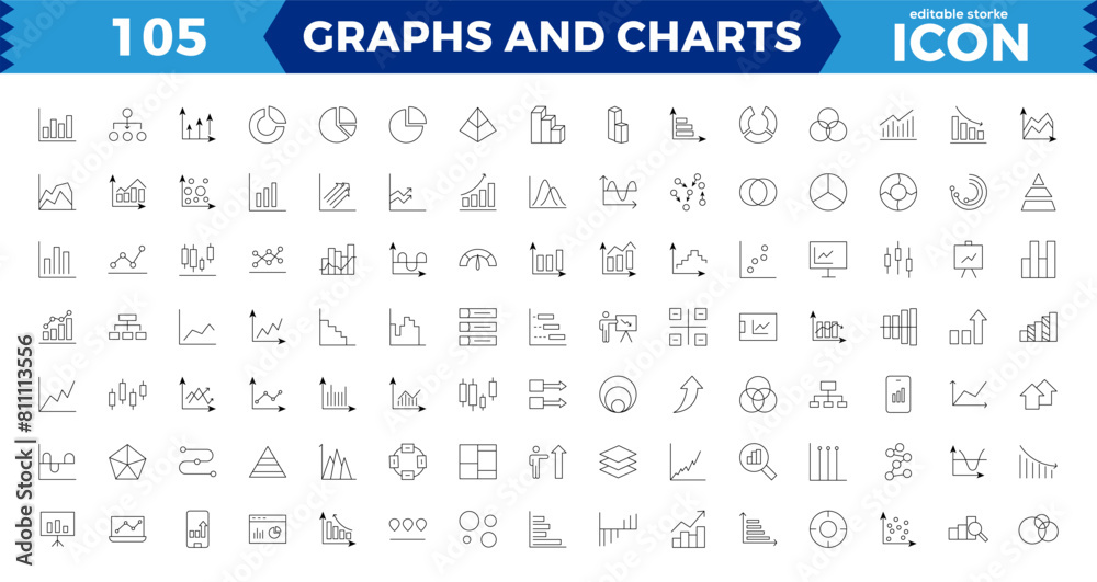 Graph Threshold Icon Growing bar graph Pixel Perfect icon set. Graph and Diagram Related ...