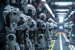 © Abas - Futuristic Robotics Manufacturing Factory - Innovative High-Tech Industrial Production