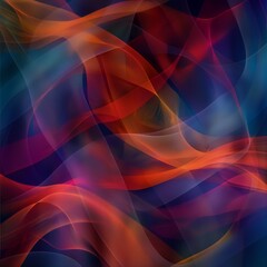 Wall Mural - abstract colorful background in generative ai