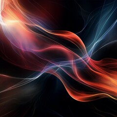 Wall Mural - abstract colorful background in generative ai