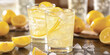 Sparkling lemonade improves classic lemonade by adding sparkling water or soda.