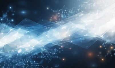 Poster - abstract technology communication concept background The photo is of high quality.