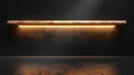 Wall Mural - 3D realistic image of a high bar, clean lighting, isolated on background