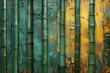 Green Bamboo Wall Background Bamboo Texture,
Aged Green Bamboo Texture
