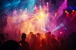 © Iftikhar alam - Audience gathers on stage under bright lights at a music festival, A lively music festival with bright lights and energetic crowds