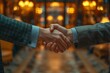 © gearstd - Professional handshake with focus on clasped hands