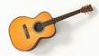 © Nabeel - acoustic guitar isolated on a white background realistic