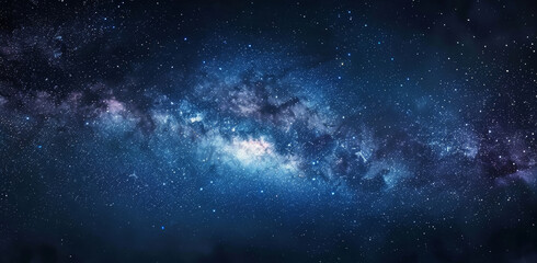 Wall Mural - galaxy, space and stars with dark background of universe for adventure, exploration or fantasy. cosm