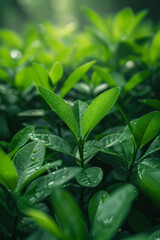 Aufkleber - Annual report for an environmental non-profit, with a green gradient cover that symbolizes growth and success,