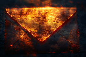Aufkleber - Email header for a boutique investment newsletter, with a gold to bronze gradient symbolizing elite financial insights,