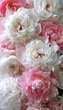 Large Bouquet of Pink and White Flowers