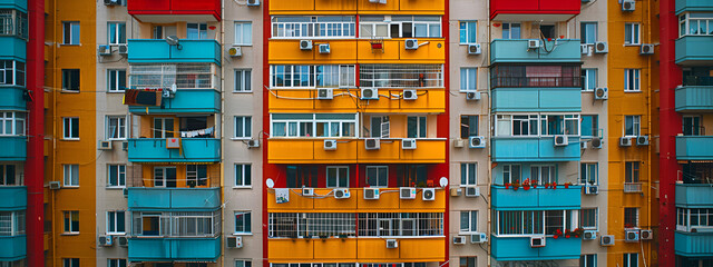 Poster - City landscape: buildings