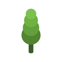 Sticker - Isometric tree