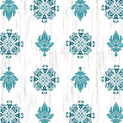 Wall Mural - Grunge melange background motifs pattern