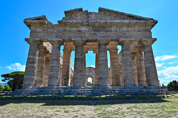 Canvas Print - Temple of Hera II - Paestum, Italy