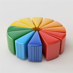 Poster - Circular Pie Chart Depicting Energy Consumption Across Product Lifecycle Stages