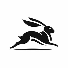 Wall Mural - rabbit logo illustration