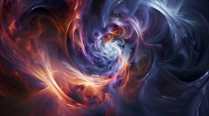 Wall Mural - abstract fractal background