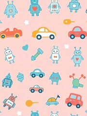 Toy wallpaper background