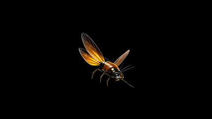 Poster - Fly Icon Fishing 3d