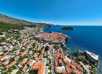 Sticker - Old City - Dubrovnik, Croatia