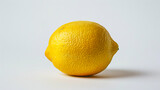 Fototapeta  - A lemon on a white background.