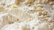 © VISUAL BACKGROUND - A close up of white powder.