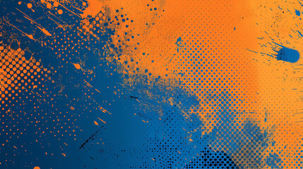 Poster - Abstract comic background illustration, pop art and comic cartoon style background