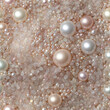 Abstract pearl background with bits of mother of pearl oyster pieces 