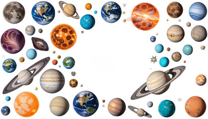 Wall Mural - planets space galaxies galaxy nebula orbit planet planetary universe cosmos solar spiral star sun fl