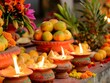 Food for celebration Indian festival Chhath puja