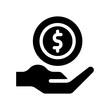 © Bana Studio - save money glyph icon