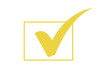 © Photix Studio - yellow check mark in a box