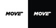 Modern and professional Move logo design