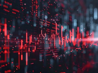 Poster - Bold Financial Insights A Dynamic Digital Landscape of Market Data and Investor Sentiment