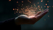 © MZ - Illuminating Success: The Golden Glow of Business Connectivity