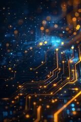 Poster - Technology is at the core of our digital world, driving innovation and shaping our future.