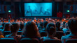 © Edifi 4 - Captured Audience: Engaged Viewers in a Movie Theater