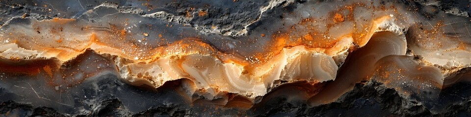 Poster - Dramatic Detailed Marble Textured Background with Captivating Mineral Formations and Intricate Geological Patterns