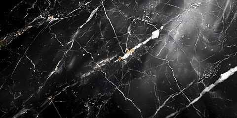 Poster - Mesmerizing Monochrome Marble Backdrop - Elegant and Sophisticated Natural Stone Texture