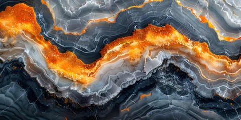 Aufkleber - Captivating Swirls of Igneous Onyx Backdrop for Premium Design