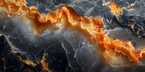 Aufkleber - Dramatic Marble Textures Showcase Striking Geological Formations and Abstract Patterns