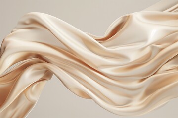 Wall Mural - Background with flowing cloth. soft. Product presentation. luxury mockup 3d